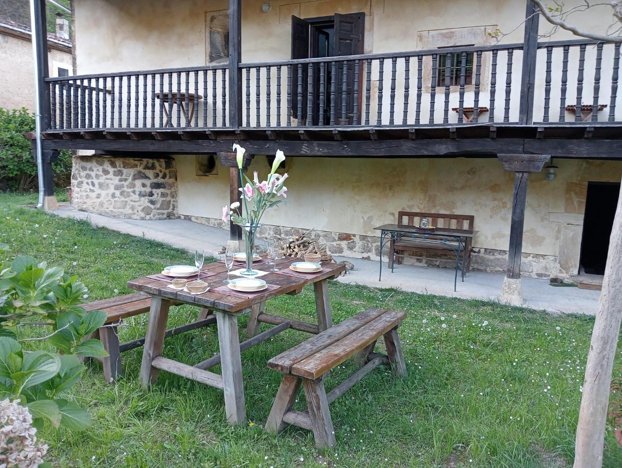 Palacio Rural De Inguanzo De Cabrales Villa Buitenkant foto